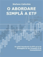 O abordare simplă a etf: Un ghid introductiv la ETF-uri și la strategiile lor de investiții și de tranzacționare