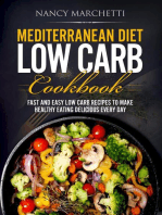 Mediterranean Diet Low Carb Cookbook