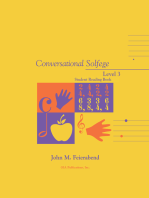 Conversational Solfege Level 3 Student Reading Book