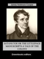 Satanstoe Or The Littlepage Manuscripts A Tale of the Colony