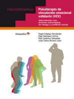 Psicoterapia de vinculación emocional validante (VEV): Intervención con jóvenes vulnerables, en riesgo y conflicto social