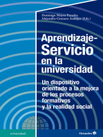 Aprendizaje-Servicio en la universidad: Un dispositivo orientado a la mejora de los procesos formativos y la realidad social