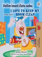 Volim imati čistu sobu I Love to Keep My Room Clean: Croatian English Bilingual Collection