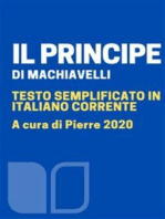 Il Principe: testo semplificato in italiano corrente