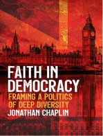 Faith in Democracy: Framing a Politics of Deep Diversity