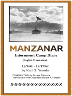 MANZANAR Internment Camp Diary (English Translation): 12/7/41 – 12/17/42