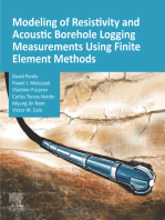 Modeling of Resistivity and Acoustic Borehole Logging Measurements Using Finite Element Methods