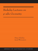 Berkeley Lectures on p-adic Geometry: (AMS-207)