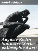 Auguste Rodin Statuaire (Socio-philosophie d'art)
