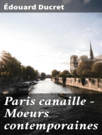 Paris canaille - Moeurs contemporaines