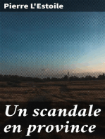 Un scandale en province