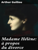 Madame Hélène: à propos du divorce