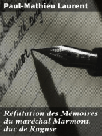 Réfutation des Mémoires du maréchal Marmont, duc de Raguse