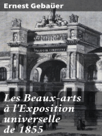 Les Beaux-arts à l'Exposition universelle de 1855