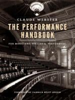 The Performance Handbook: for Musicians, Singers, and Performers