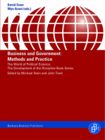 Business and Government: Methods and Practice