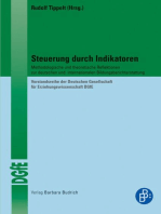 Steuerung durch Indikatoren: Methodologische und theoretische Reflektionen zur deutschen und internationalen Bildungsberichterstattung