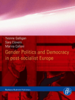 Gender Politics and Democracy in post-socialist Europe