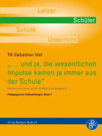 "…und ja, die wesentlichen Impulse kamen ja immer aus der Schule": Rekonstruktionen einer Waldorfschulbiografie