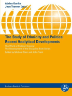 The Study of Ethnicity and Politics: Recent Analytical Developments