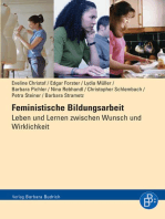 Feministische Bildungsarbeit: Leben und Lernen zwischen Wunsch und Wirklichkeit