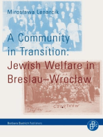 A Community in Transition: Jewish Welfare in Breslau-Wrocław