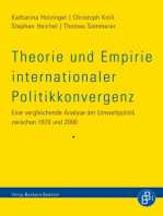 Theorie und Empirie internationaler Politikkonvergenz: Eine vergleichende Analyse der Umweltpolitik zwischen 1970 und 2000