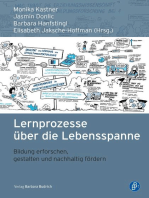 Lernprozesse über die Lebensspanne: Bildung erforschen, gestalten und nachhaltig fördern