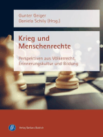 Krieg und Menschenrechte: Perspektiven aus Völkerrecht, Erinnerungskultur und Bildung