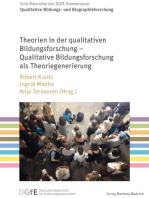 Theorien in der qualitativen Bildungsforschung – Qualitative Bildungsforschung als Theoriegenerierung