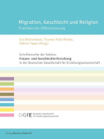 Migration, Geschlecht und Religion: Praktiken der Differenzierung