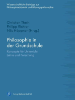 Philosophie in der Grundschule: Konzepte für Unterricht, Lehre und Forschung