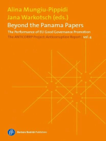 Beyond the Panama Papers. The Performance of EU Good Governance Promotion: The Anticorruption Report, volume 4