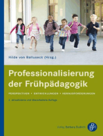 Professionalisierung der Frühpädagogik: Perspektiven, Entwicklungen, Herausforderungen