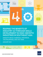 Reaping the Benefits of Industry 4.0 through Skills Development in High-Growth Industries in Southeast Asia: Insights from Cambodia, Indonesia, the Philippines, and Viet Nam