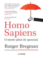 Homo Sapiens. O istorie plină de speranta