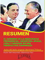 Resumen de El Gobierno de la Democracia Presidencial: Argentina, Brasil, Chile y Uruguay en una Perspectiva Comparada: RESÚMENES UNIVERSITARIOS