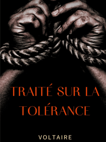 Traite Sur La Tolerance De Voltaire Livre Electronique Scribd