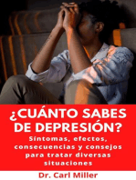 ¿Cuánto Sabes De Depresión?