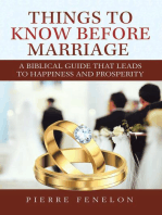 Things to know before Marriage: A Biblical guide that leads to happiness and prosperity