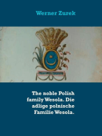 The noble Polish family Wesola. Die adlige polnische Familie Wesola.