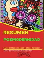Resumen de Posmodernidad de Federic Jameson: RESÚMENES UNIVERSITARIOS