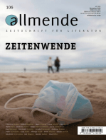 106. Ausgabe der allmende – Zeitschrift für Literatur: Zeitenwende