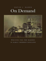 On Demand: Writing for the Market in Early Modern England