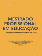 Mestrado profissional em educação