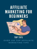 Affiliate Marketing for Beginners Top Tips