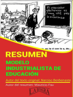 Resumen de Modelo Industrialista de Educación: RESÚMENES UNIVERSITARIOS