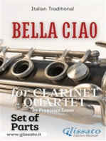 Bella Ciao for Clarinet Quartet (set of parts)