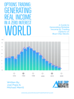 Options Trading: Generating Real Income in a Zero Interest World: A Guide to Generating Reliable Income by Trading Options on Blue Chip Stocks