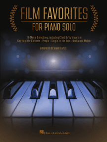 Film Favorites for Piano Solo: 10 Movie Selections